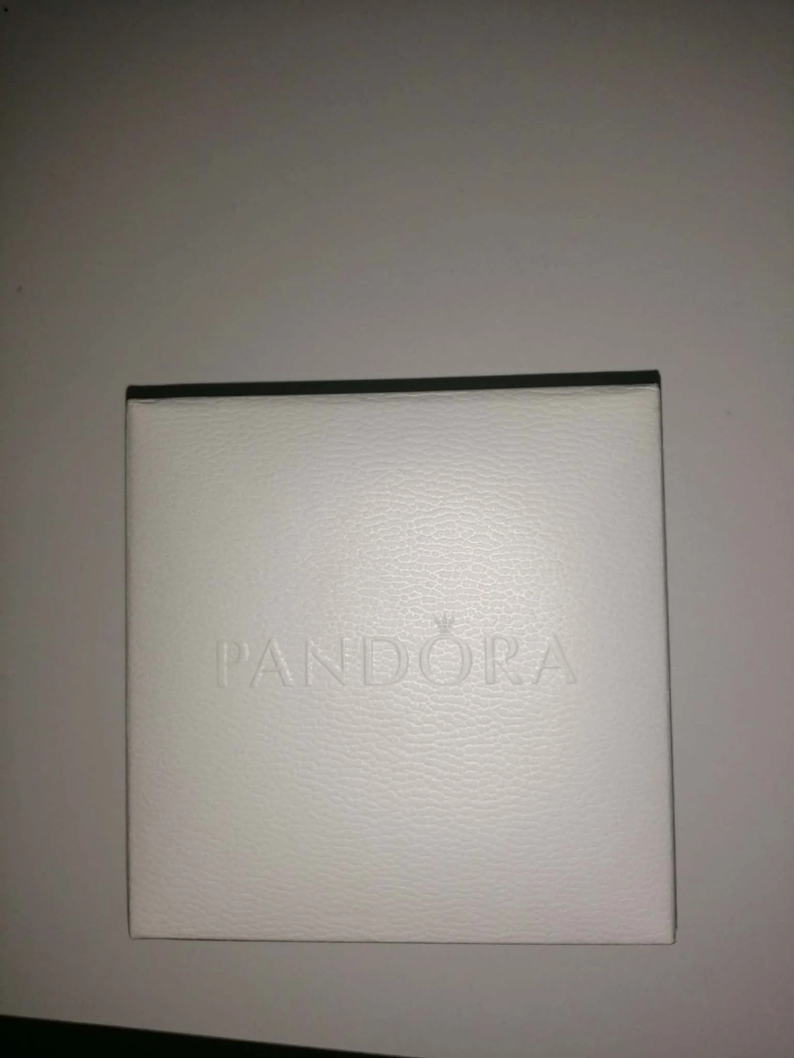 Boîte écrin à bijoux Pandora - Blanc (Vide)